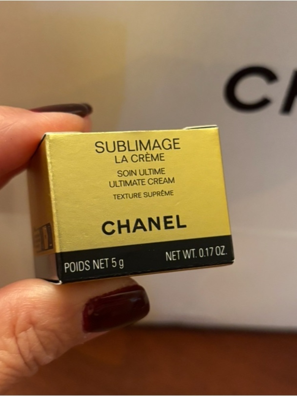 CHANEL Sublimage. Beautiful- Gold and Black Box